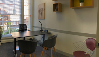 Inside the Interview Room at The Workstation, Southampton