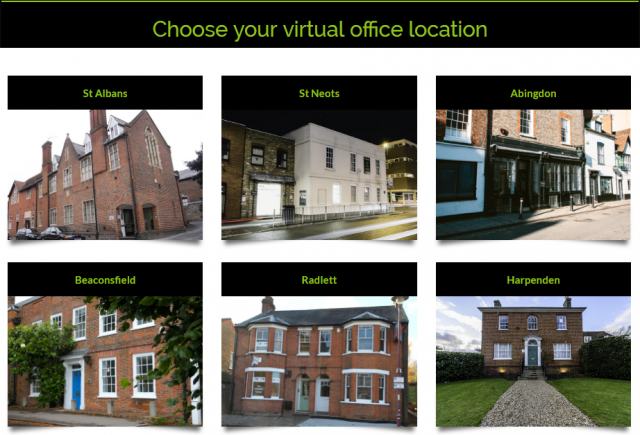 Choose Your Virtual Office Location - St Albans, St Neots, Abingdon, Beaconsfield, Radlett, Harpenden
