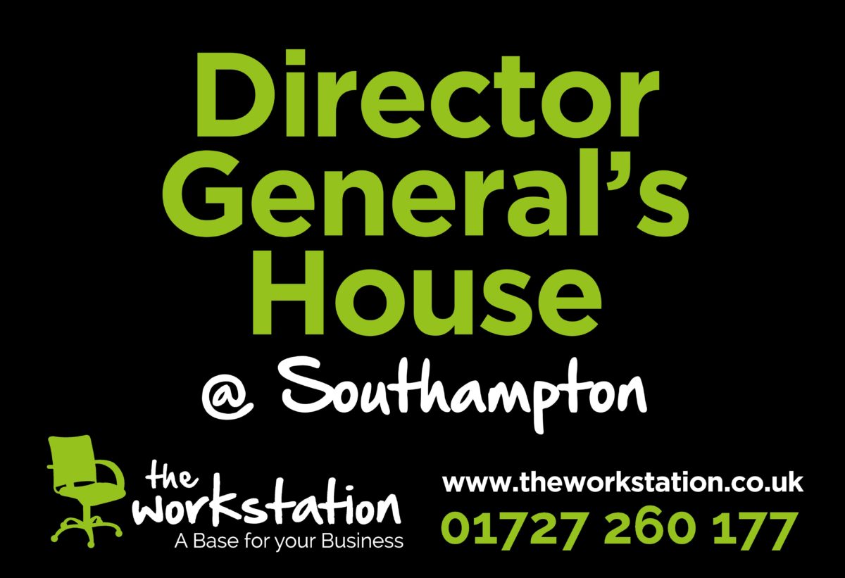 Welcome to Director General’s House – The Workstation, Southampton