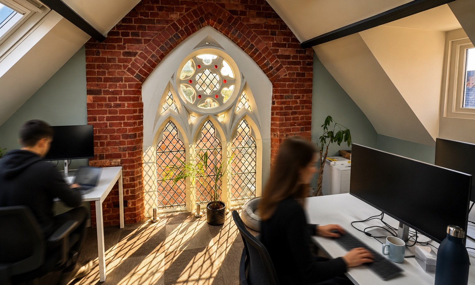A professional workspace ready to move into